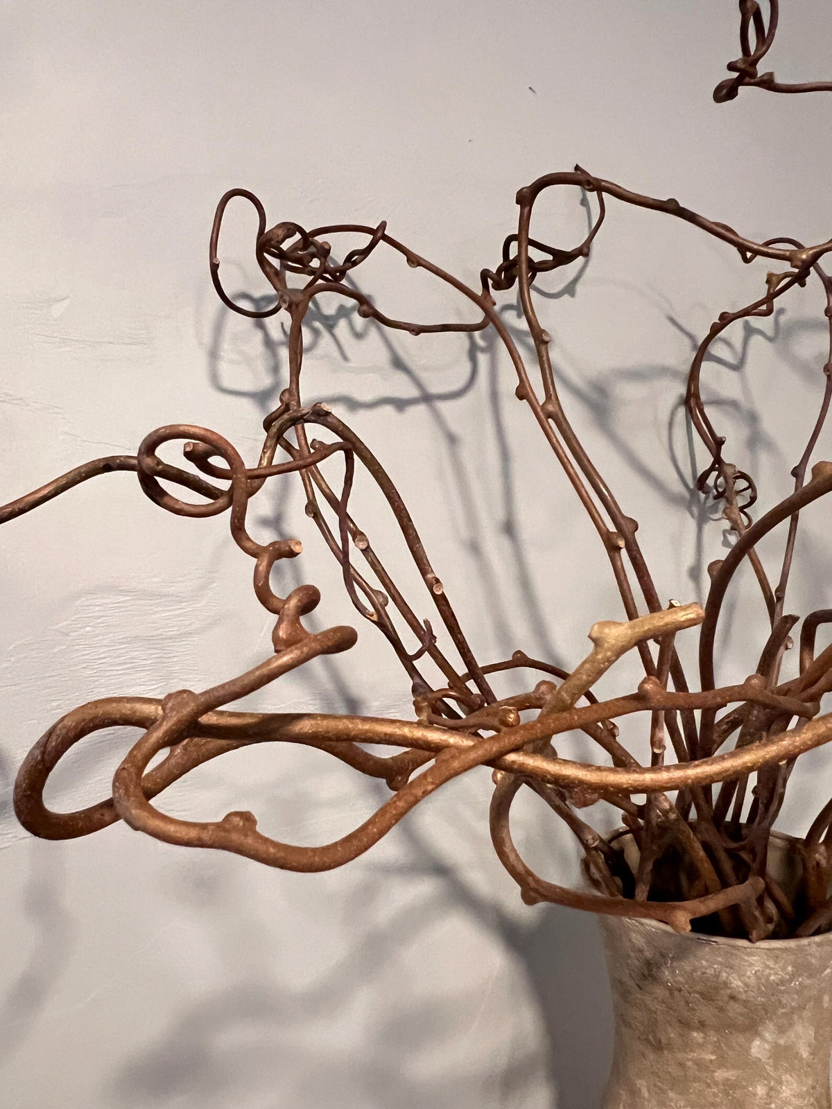 Dried Real Kiwi Vine Branches, Boho Centerpiece, Wedding, Event Decor