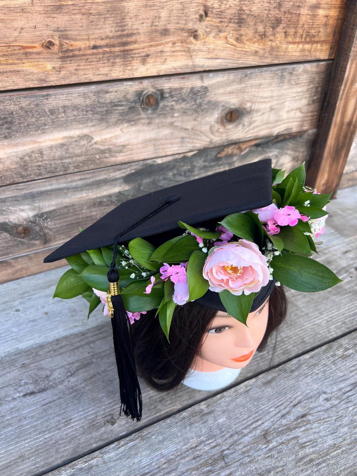 Handmade Ruscus Flower Crown – Aromatic Bay Laurel Crown